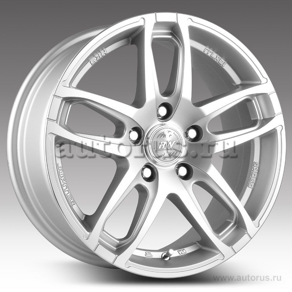 Диск литой R16 7J 5x110/65.1 ET35 RACING WHEELS Classic H-495 DMS F/P 86001791783