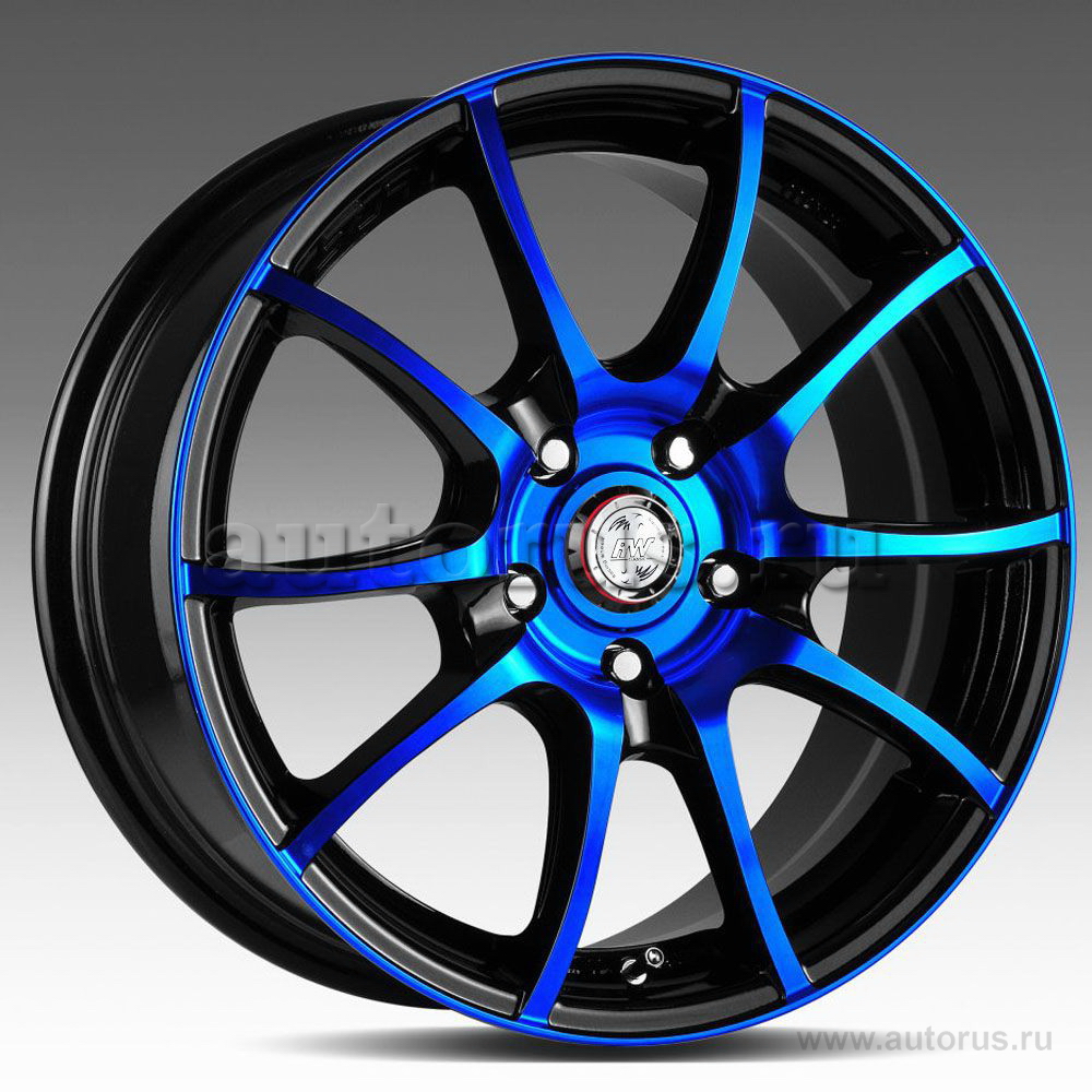 Диск литой R16 7J 5x114.3/67.1 ET38 RACING WHEELS Classic H-470 BK-OBL F/P 86069271540