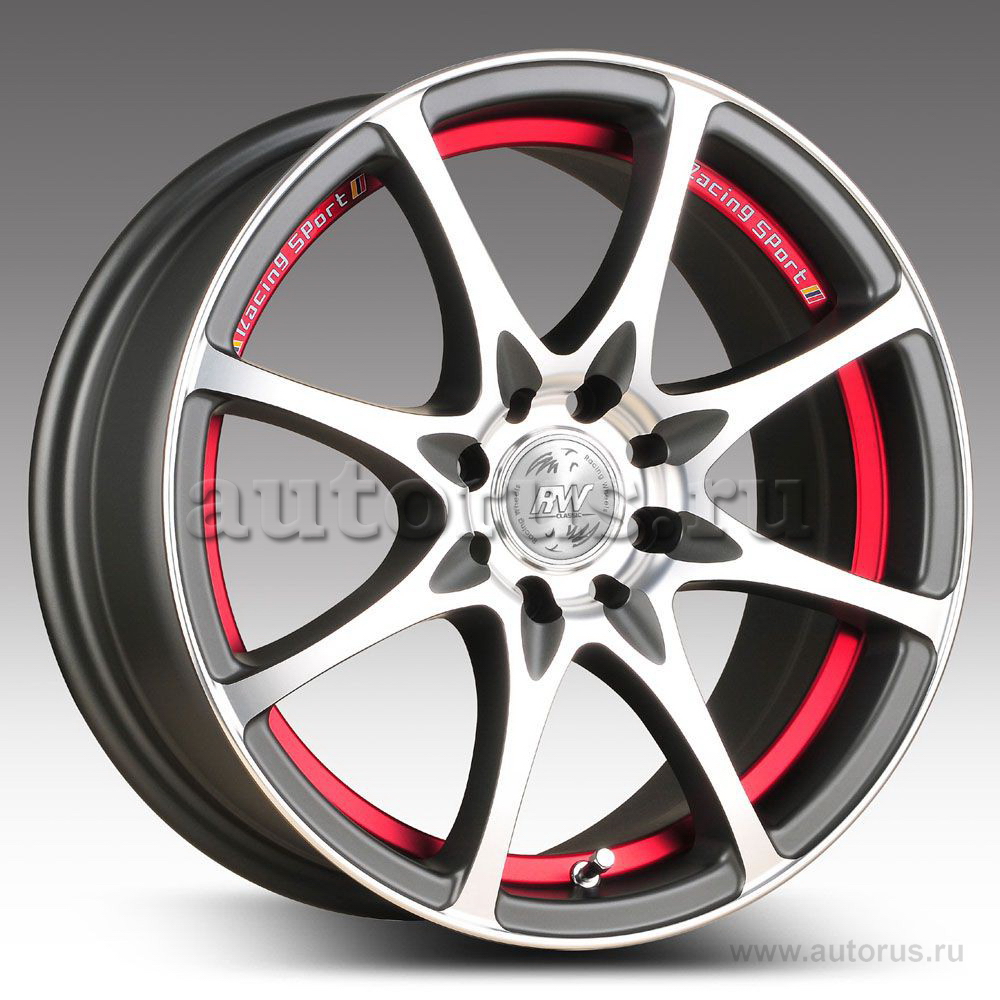 Диск литой R16 7J 4x114.3/67.1 ET40 RACING WHEELS Classic H-480 DDN-IRD F/P 86069286479