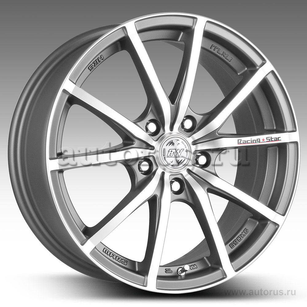 Диск литой R17 7J 5x115/70.3 ET40 RACING WHEELS Classic H-501 DDN F/P 86069292304