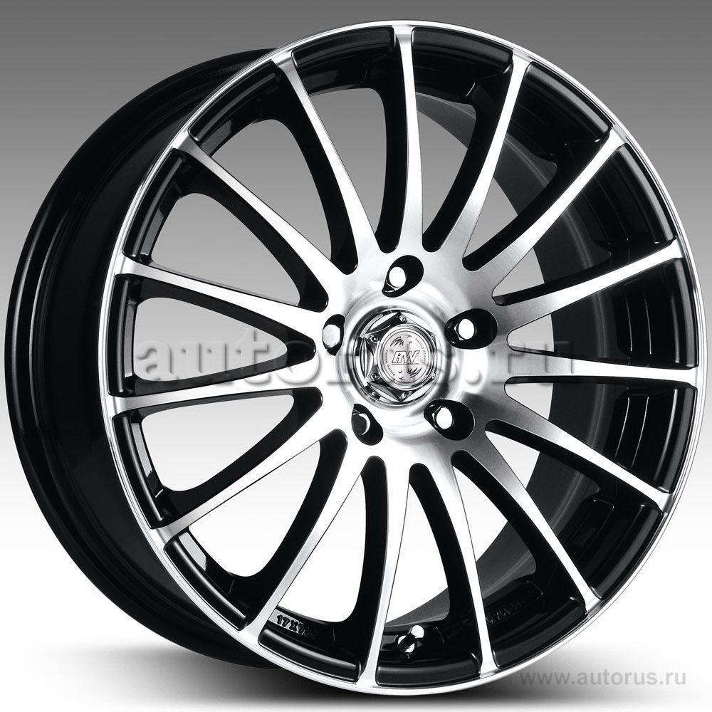 Диск литой R17 7J 5x115/70.3 ET40 RACING WHEELS Classic H-290 BK F/P 86170871482