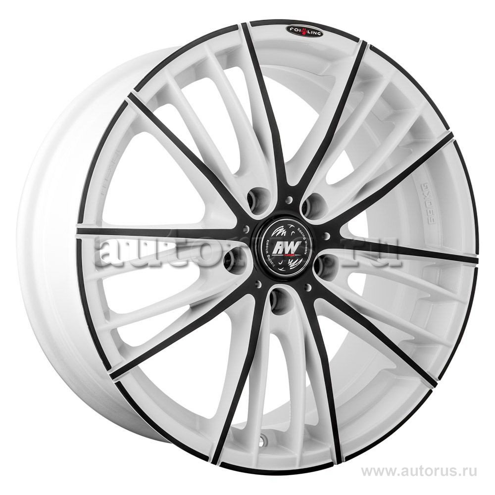 Диск литой R15 6.5J 5x105/56.6 ET40 RACING WHEELS Classic H-551 W-OBK F/P 86171103791