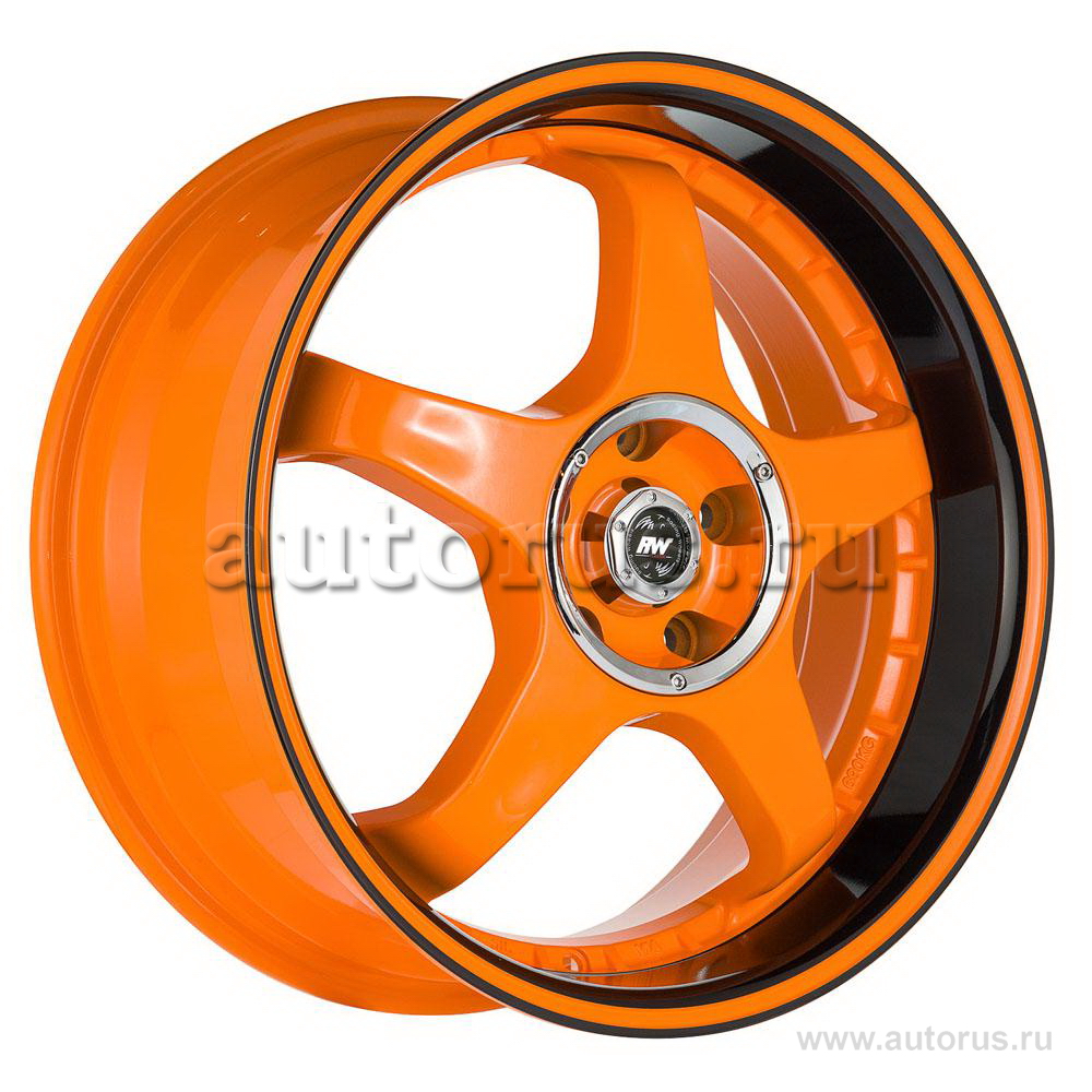 Диск литой R16 7J 4x108/65.1 ET14 RACING WHEELS Classic H-115 BK-OJW P 86305217702