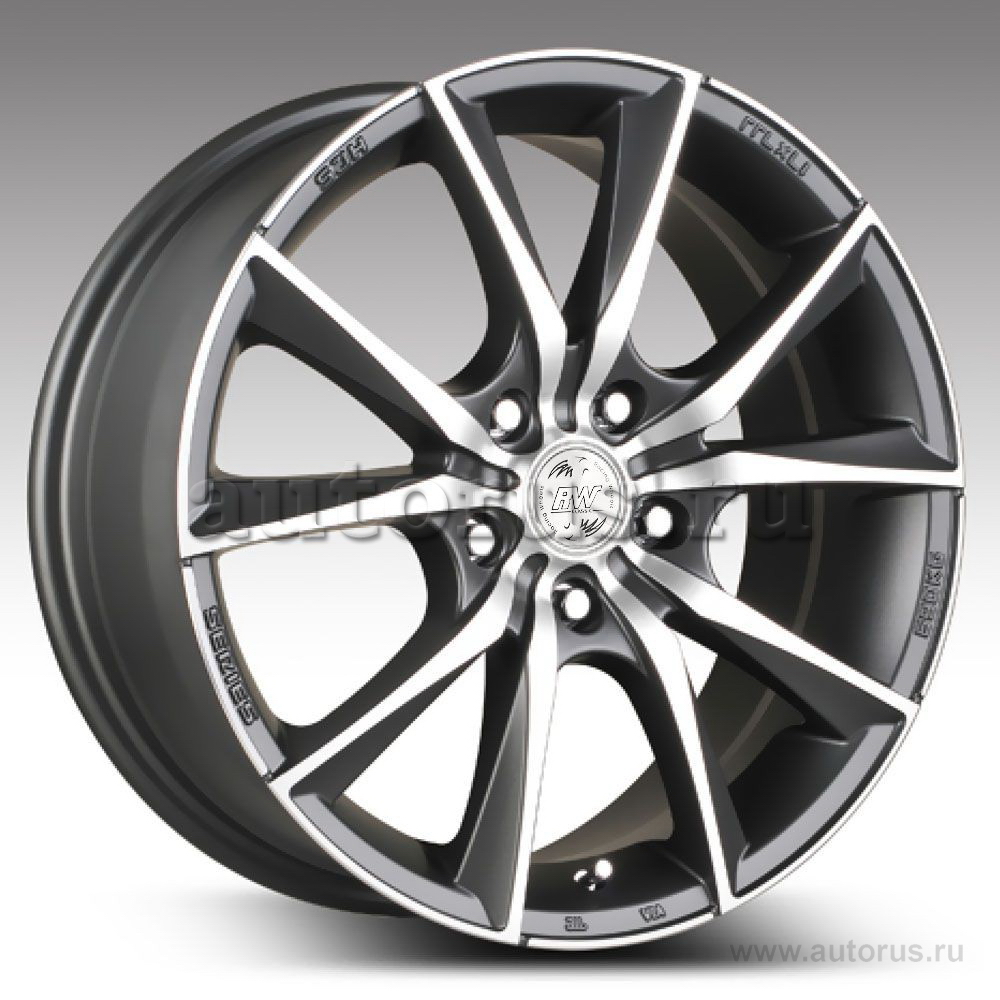 Диск литой R16 7J 5x114.3/66.1 ET45 RACING WHEELS Classic H-712 DDN F/P 86305908669