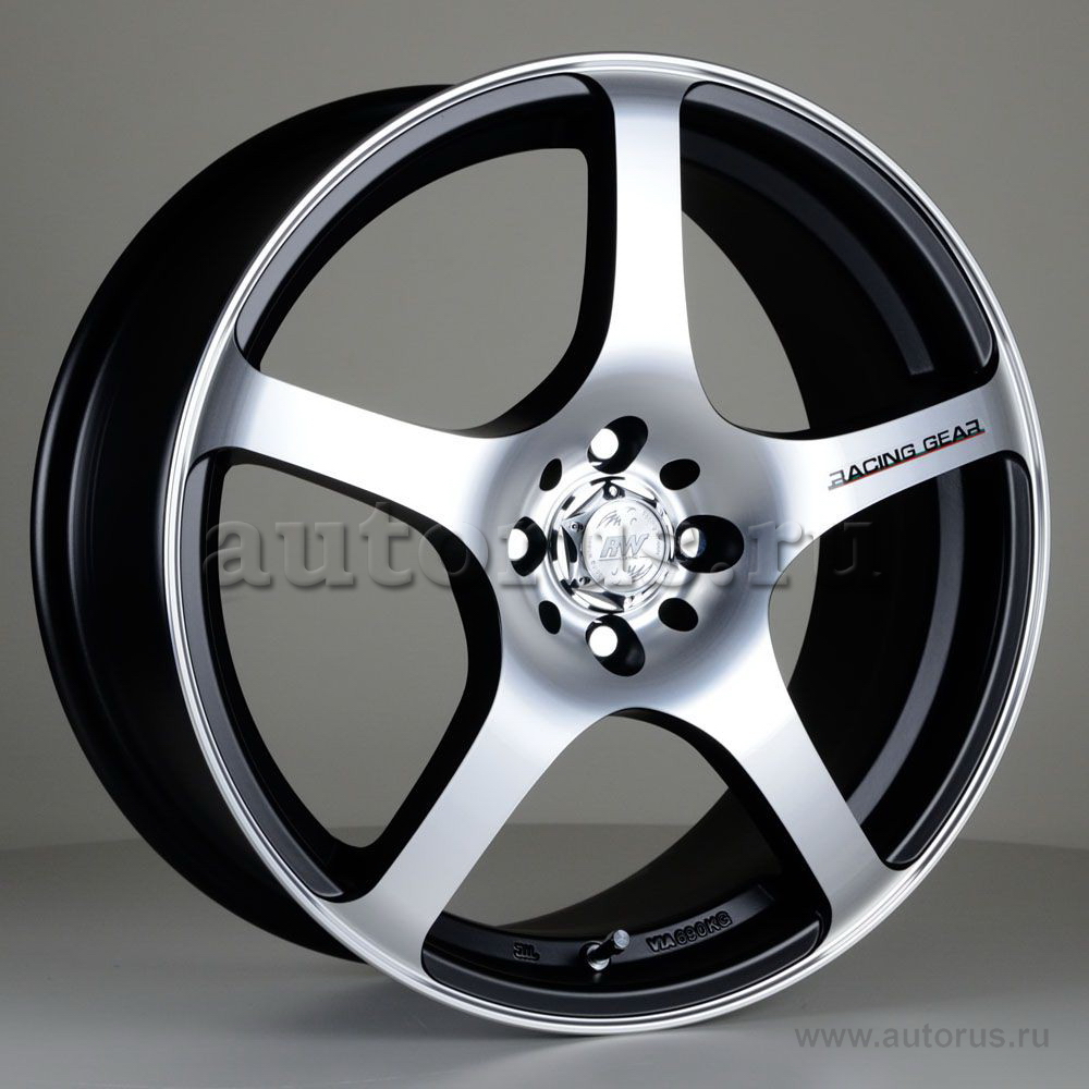 Диск литой R15 6.5J 4x100/67.1 ET40 RACING WHEELS H-125 DB F/P 87513176490