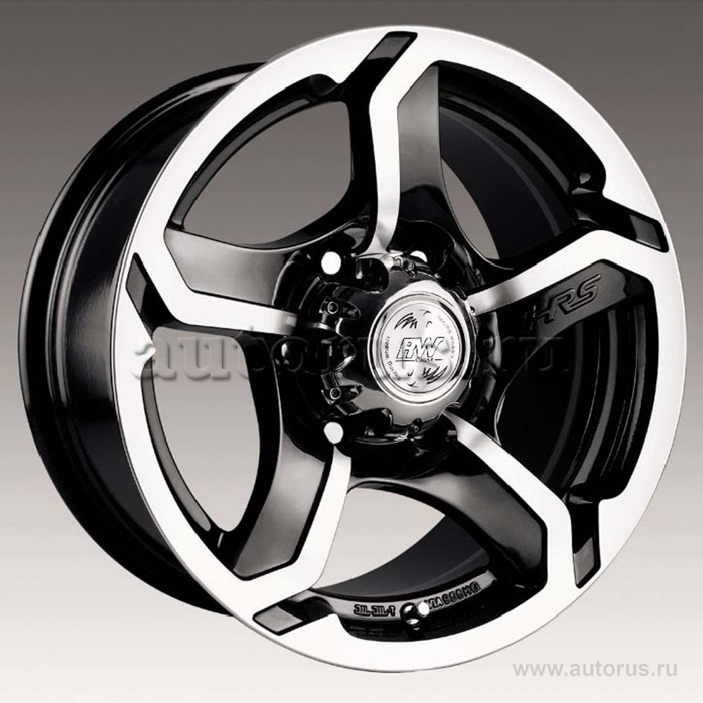 Диск литой R15 7J 5x139.7/108.2 ET0 RACING WHEELS H-409 BK F/P 87513312491