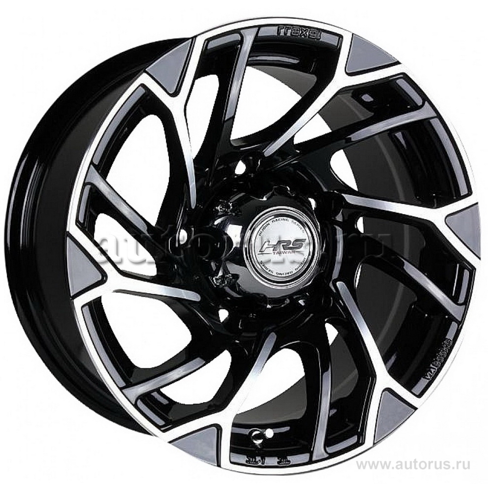 Диск литой R16 8J 6x139.7/110.5 ET0 RACING WHEELS H-519 BK F/P 87513681719