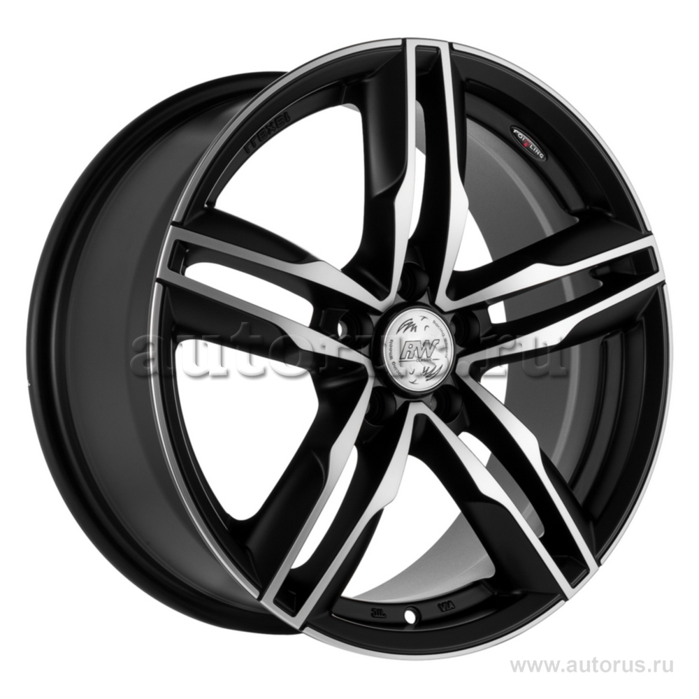 Диск литой R18 8J 5x112/66.45 ET43 RACING WHEELS H-569 DB F/P 87513684127