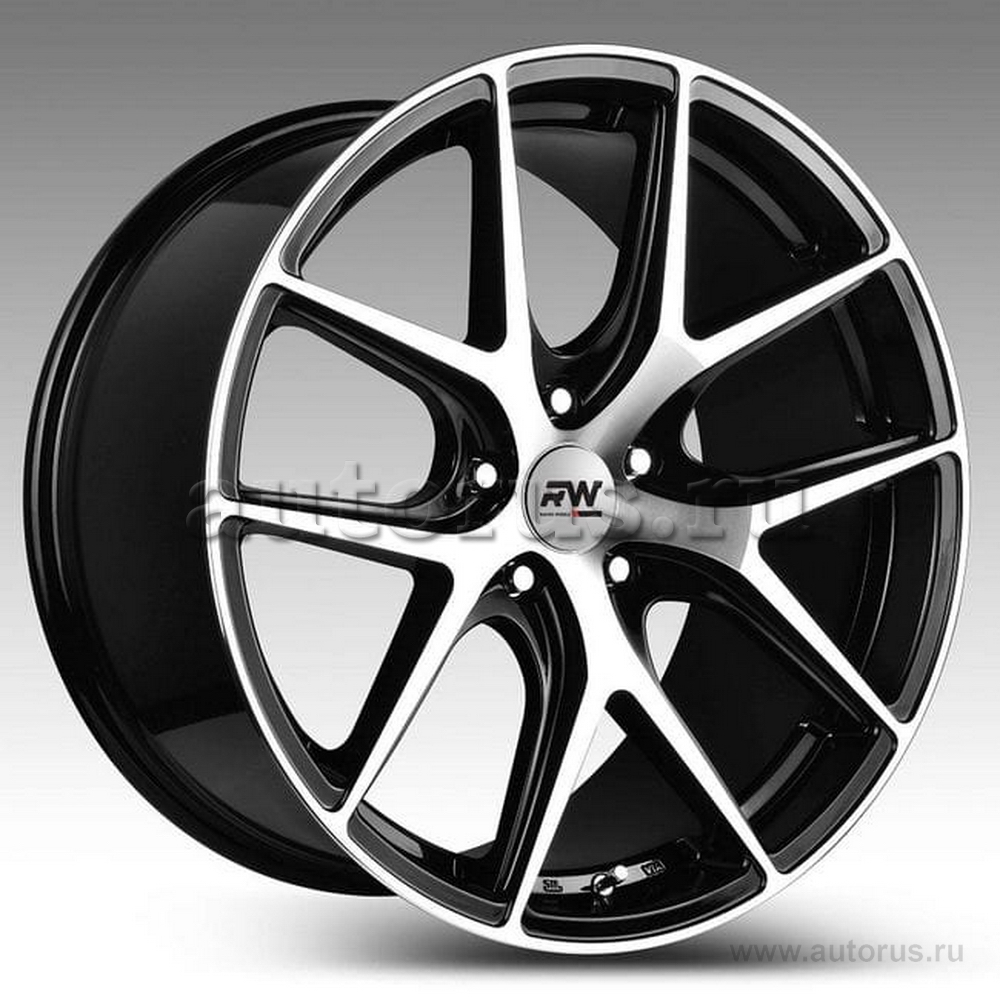 Диск литой R19 8.5J 5x114.3/60.1 ET35 RACING WHEELS H-762 DB F/P 87540535160