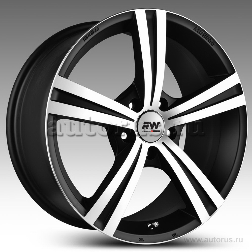 Диск литой R15 6.5J 4x100/67.1 ET40 RACING WHEELS H-787 DMGM F/P 87540571079