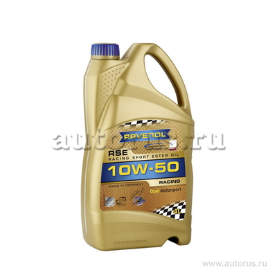 Масло моторное Ravenol Racing Sport Ester 10W50 синтетическое 4 л 4014835726895