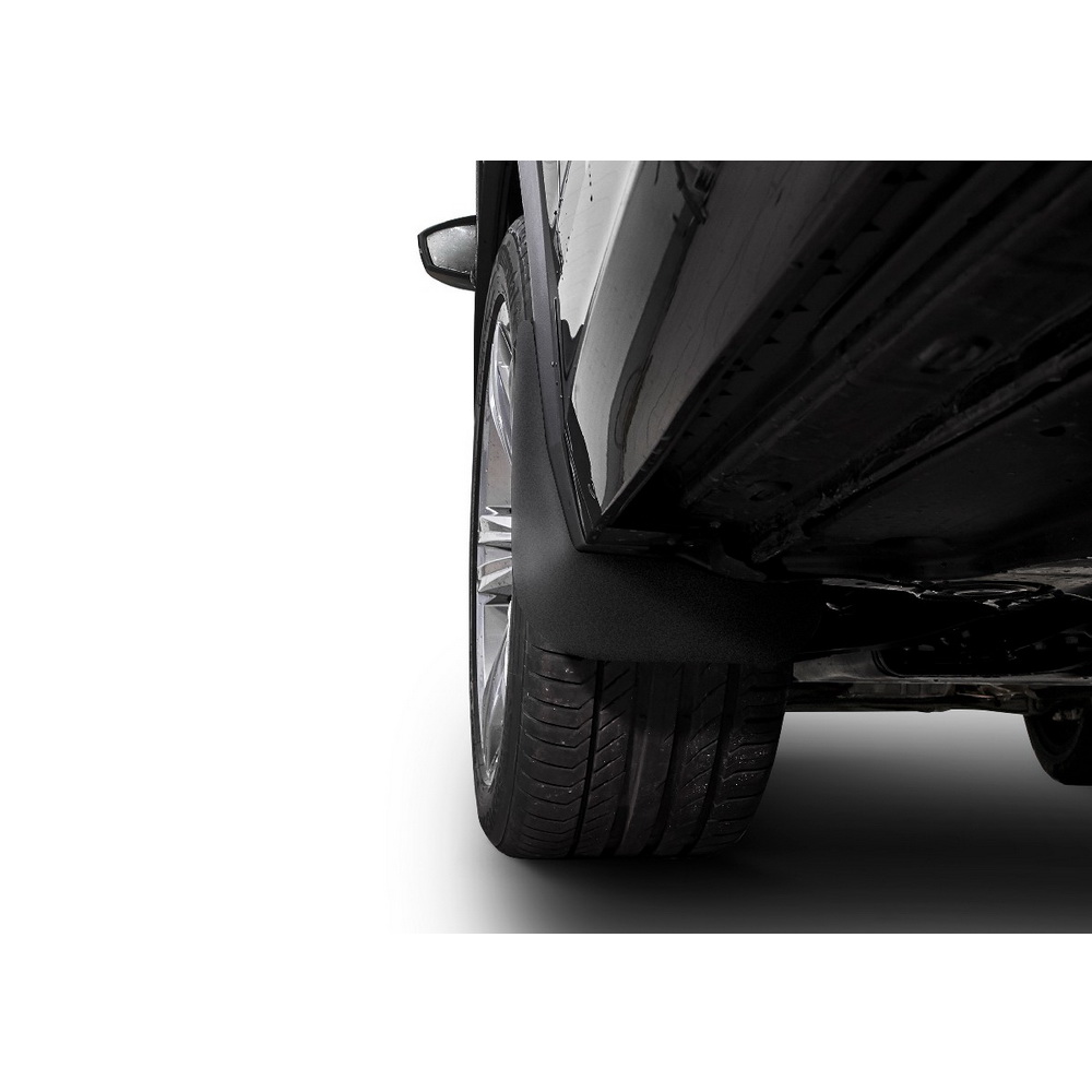 Брызговики передние Volkswagen Tiguan полиуретан черный 2 шт. Rival 25805005