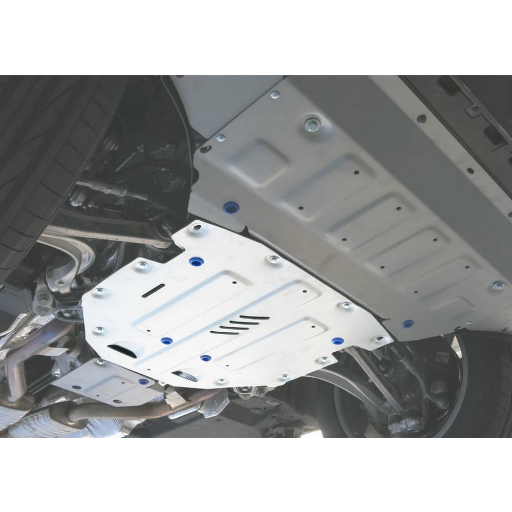 Защита AL  Audi Q7 КПП, V-3.0TFSI; 3.0TFSI S-Line; 3,0TDI (2015-) + крепления