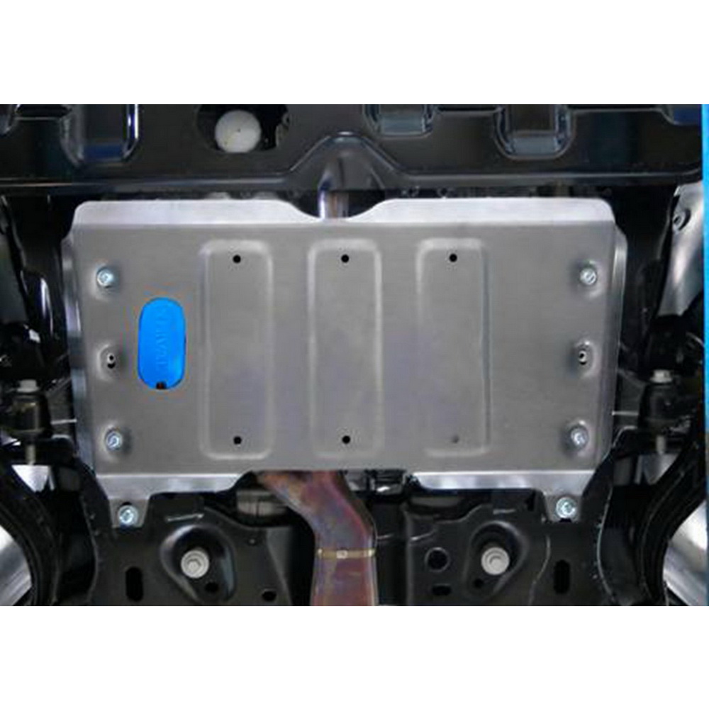 Защита картера и КПП для Ford Explorer V - 3.5 2014-н.в., алюминий 4 мм, крепеж в комплекте, 333.184