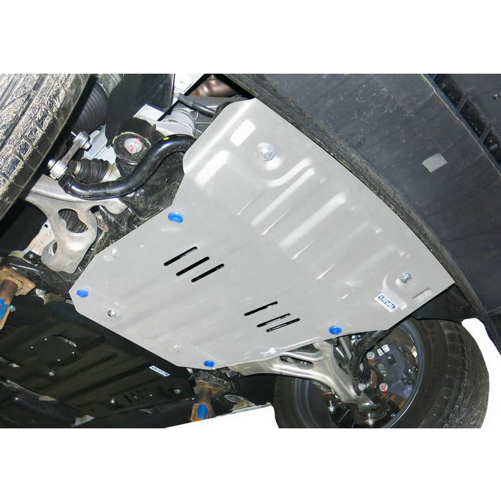 Защита AL  VW Touareg картер V - 3,0TDI; 3,6FSI (2010-2014)/V-3,0 TDI(204hp); 3,6 FSI (2014-) + крепление