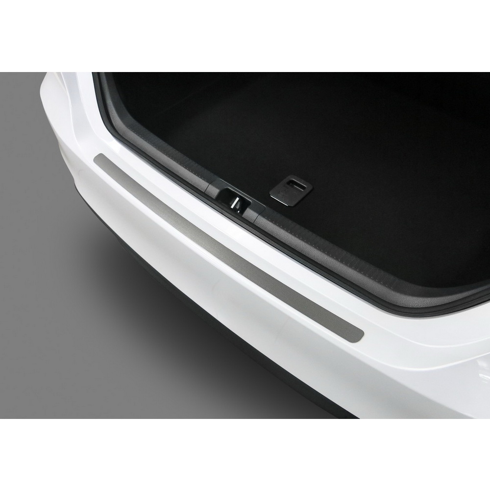 Накладка на задний бампер Toyota Camry нержавеющая сталь серебристый 1 шт. Rival NB.5711.1