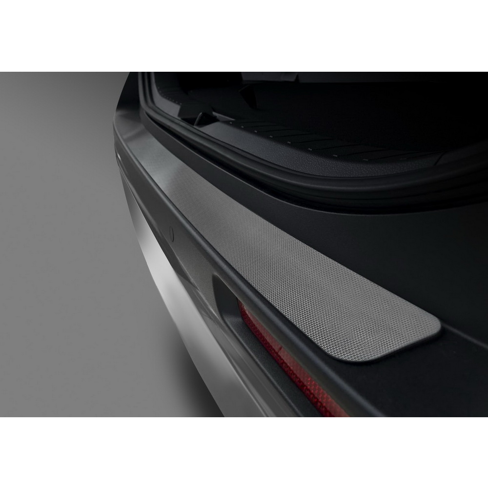 Накладка на задний бампер Toyota RAV 4 нержавеющая сталь серебристый 1 шт. Rival NB.5714.1