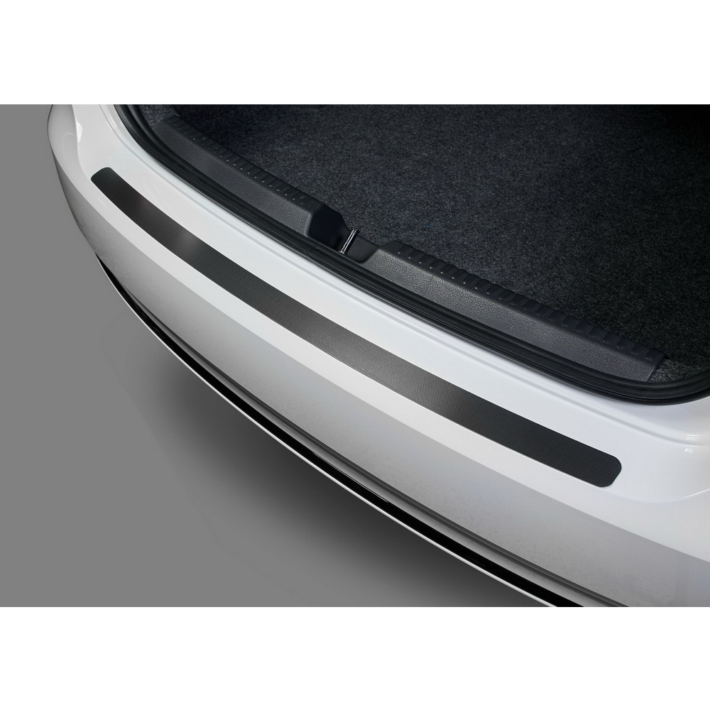 Накладка на задний бампер Volkswagen Polo нержавеющая сталь серебристый 1 шт. Rival NB.S.5803.1