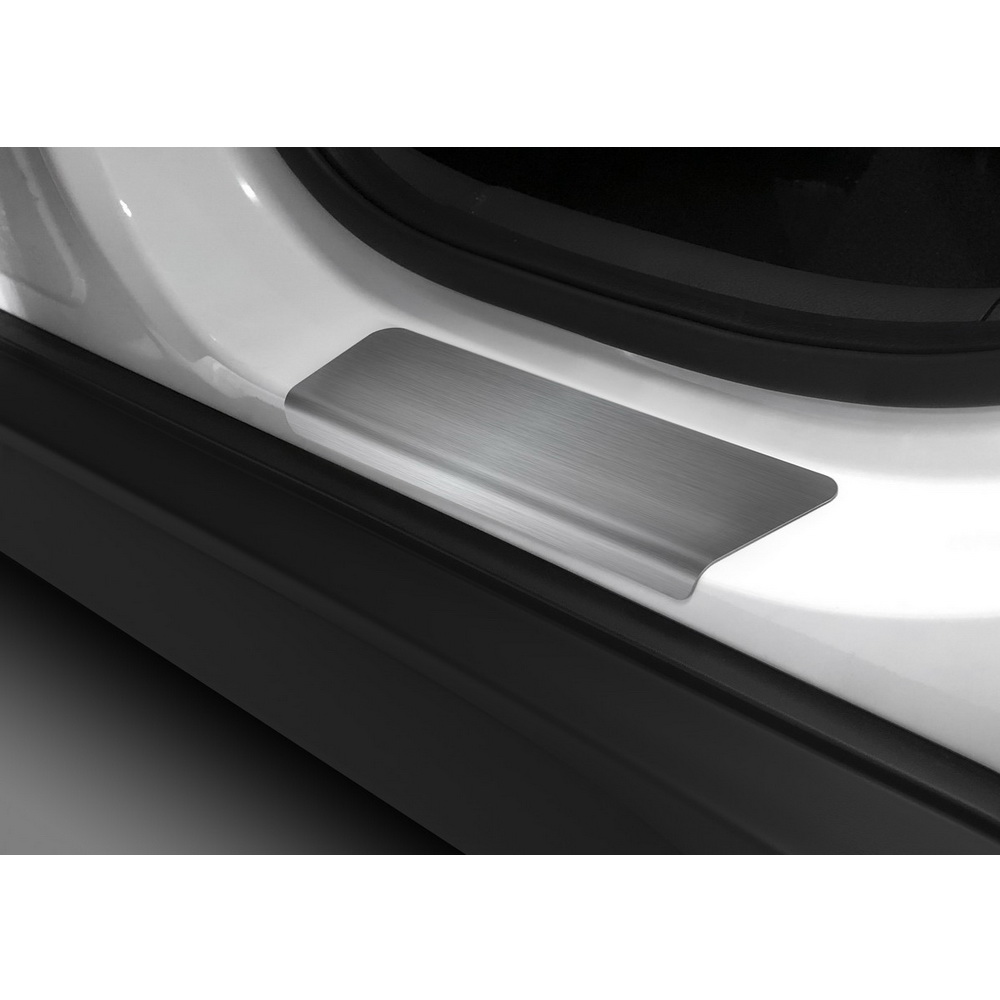 Накладки порогов Hyundai Tucson нержавеющая сталь серебристый 4 шт. Rival NP.2313.3