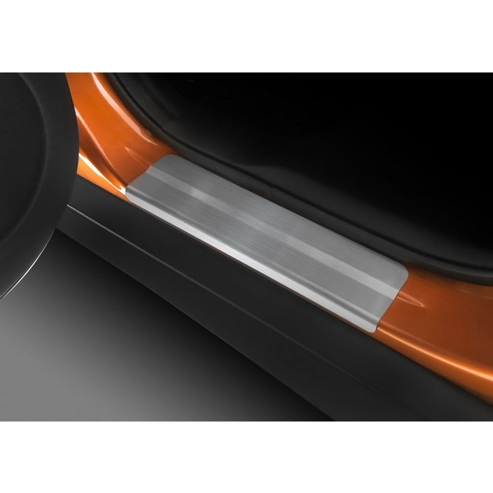 Накладки порогов Nissan X-Trail нержавеющая сталь серебристый 4 шт. Rival NP.4113.3