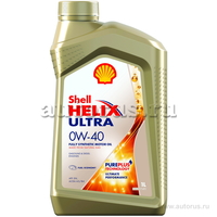 Масло моторное Shell Helix Ultra 0W40 синтетическое 1 л 550046356