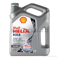 Масло моторное Shell Helix HX8 A5/B5 5W30 синтетическое 4 л 550046777
