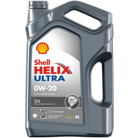 Масло моторное Shell Helix Ultra SN 0W20 синтетическое 4 л 550046977