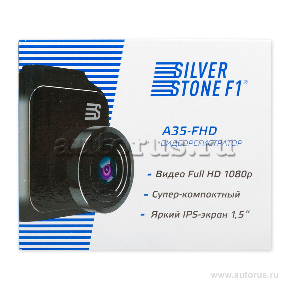 Видеорегистратор SilverStone F1 A35-FHD,1920×1080 при 30 к/с,140° SilverStone F1 A35-FHD
