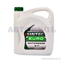Антифриз Sintec EURO готовый -40C зеленый 5 кг 800523