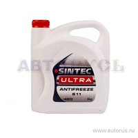 Антифриз Sintec Ultra готовый -40C красный 5 кг 800524