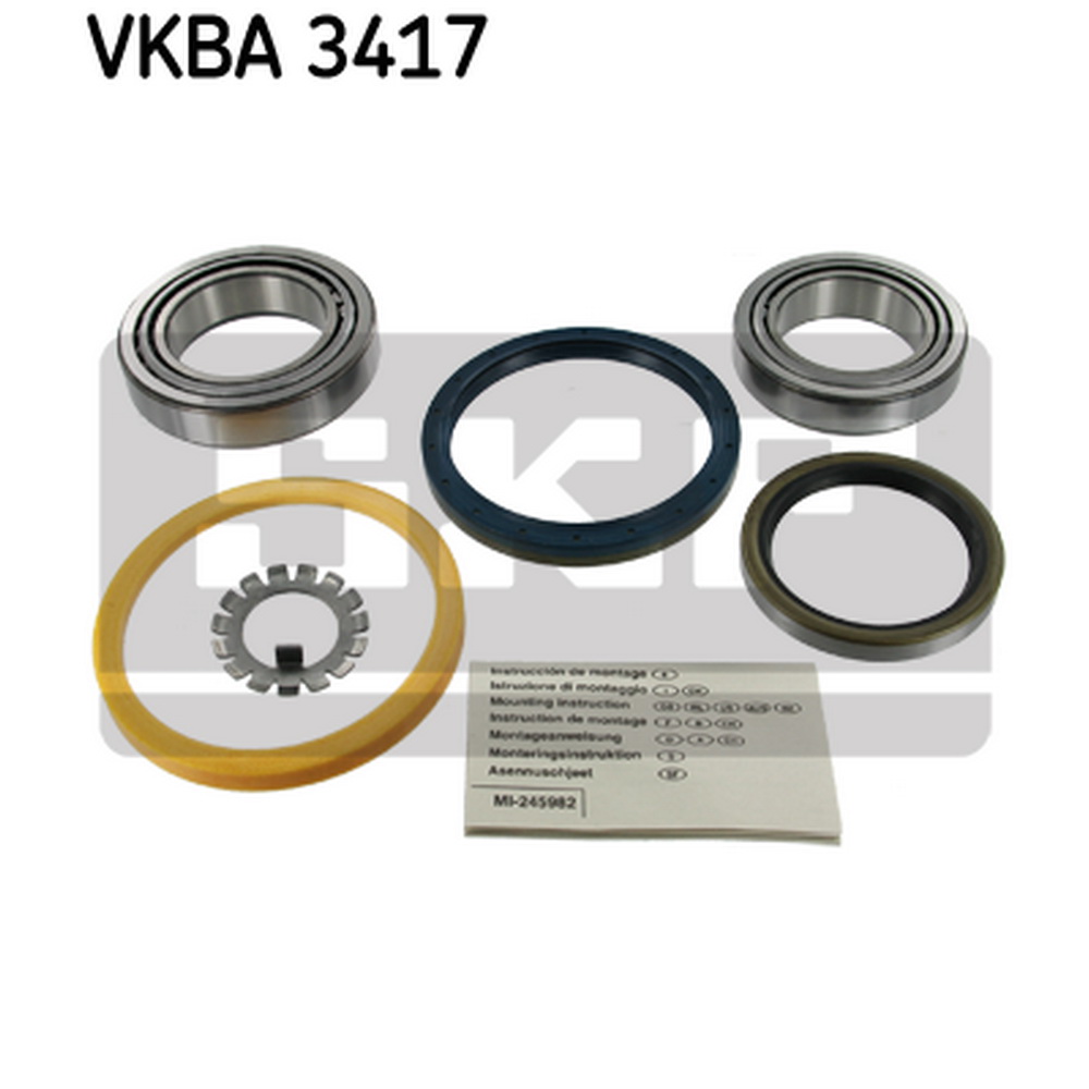 Подшипник ступицы передний (компл.) MB W461/W463+Sprinter 95->2006 SKF VKBA 3417