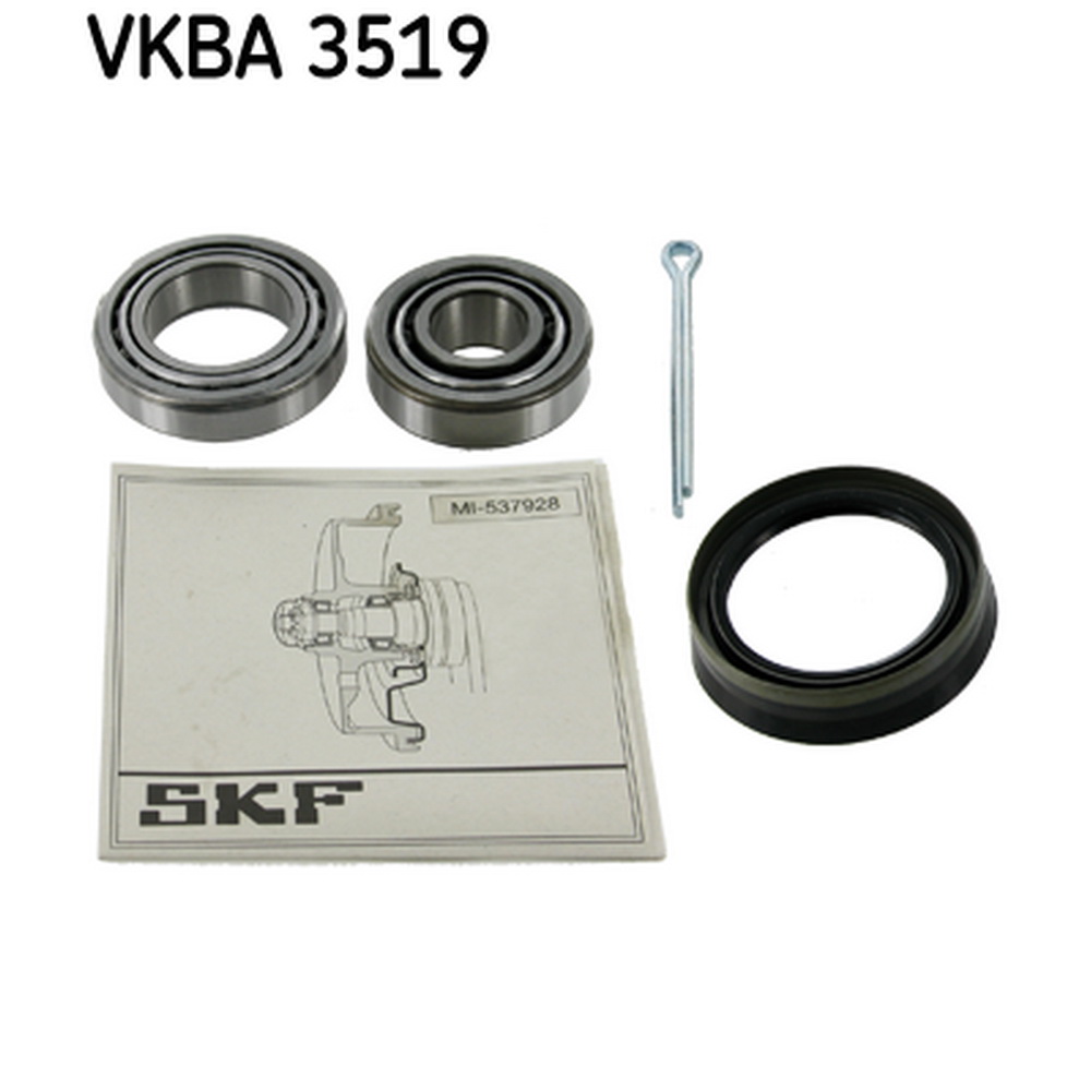 Подшипник ступицы задний SKF VKBA 3519