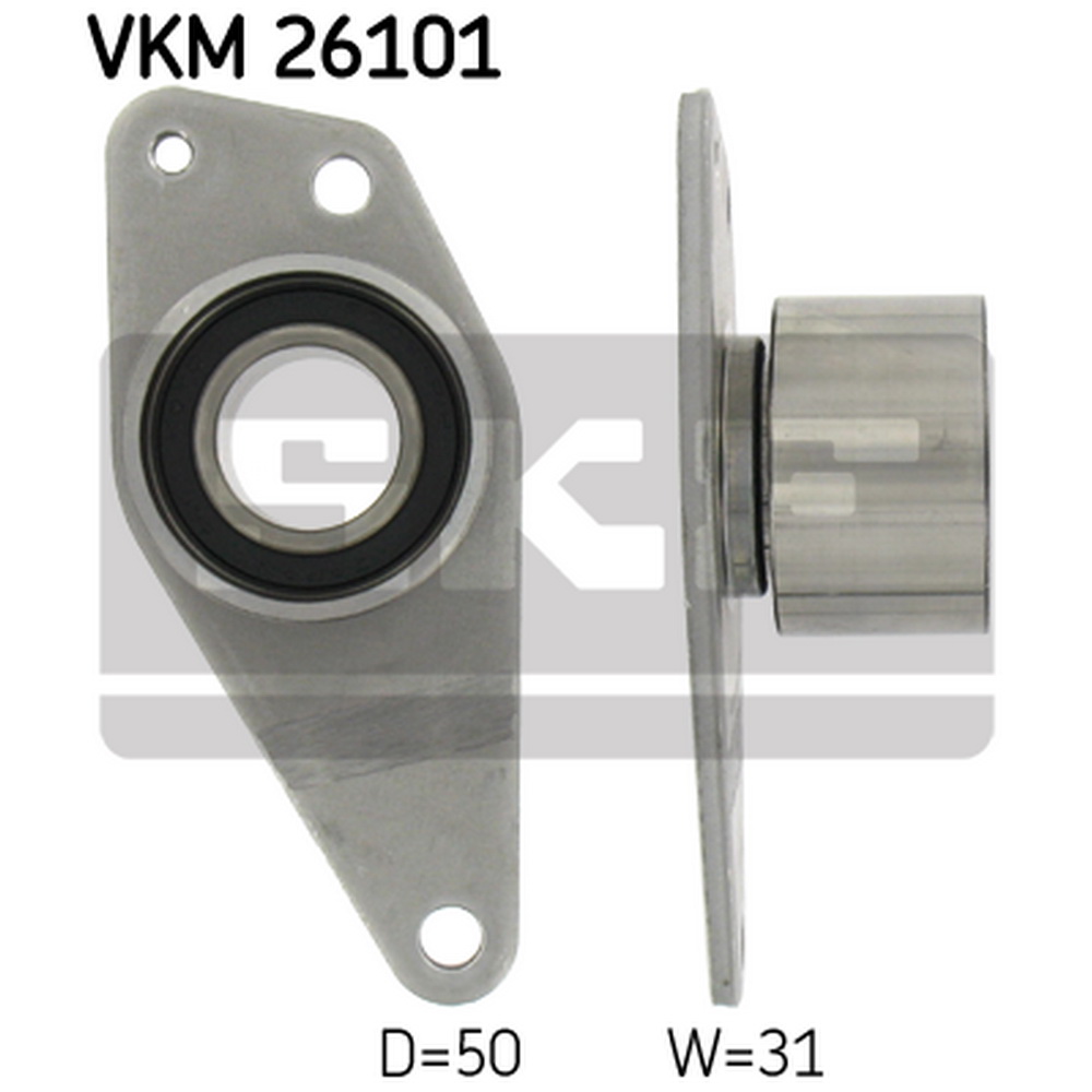 Ролик обводной ремня ГРМ SKF VKM 26101