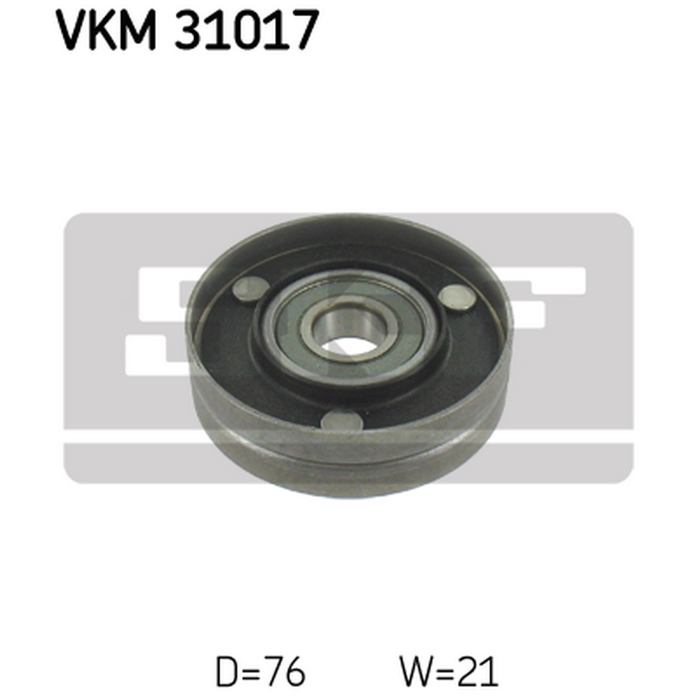 Ролик приводного ремня SKF VKM 31017