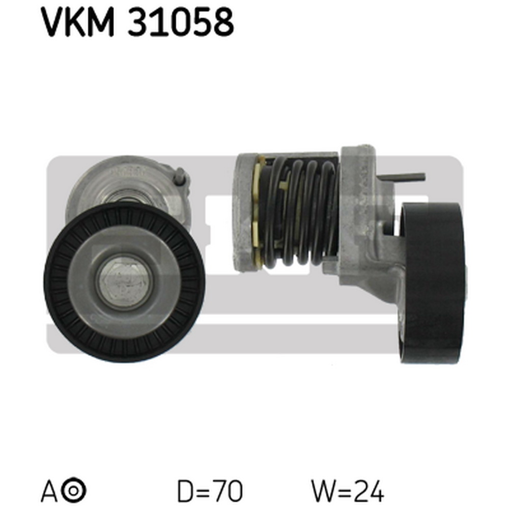 Ролик натяжителя приводного ремня SKF VKM 31058