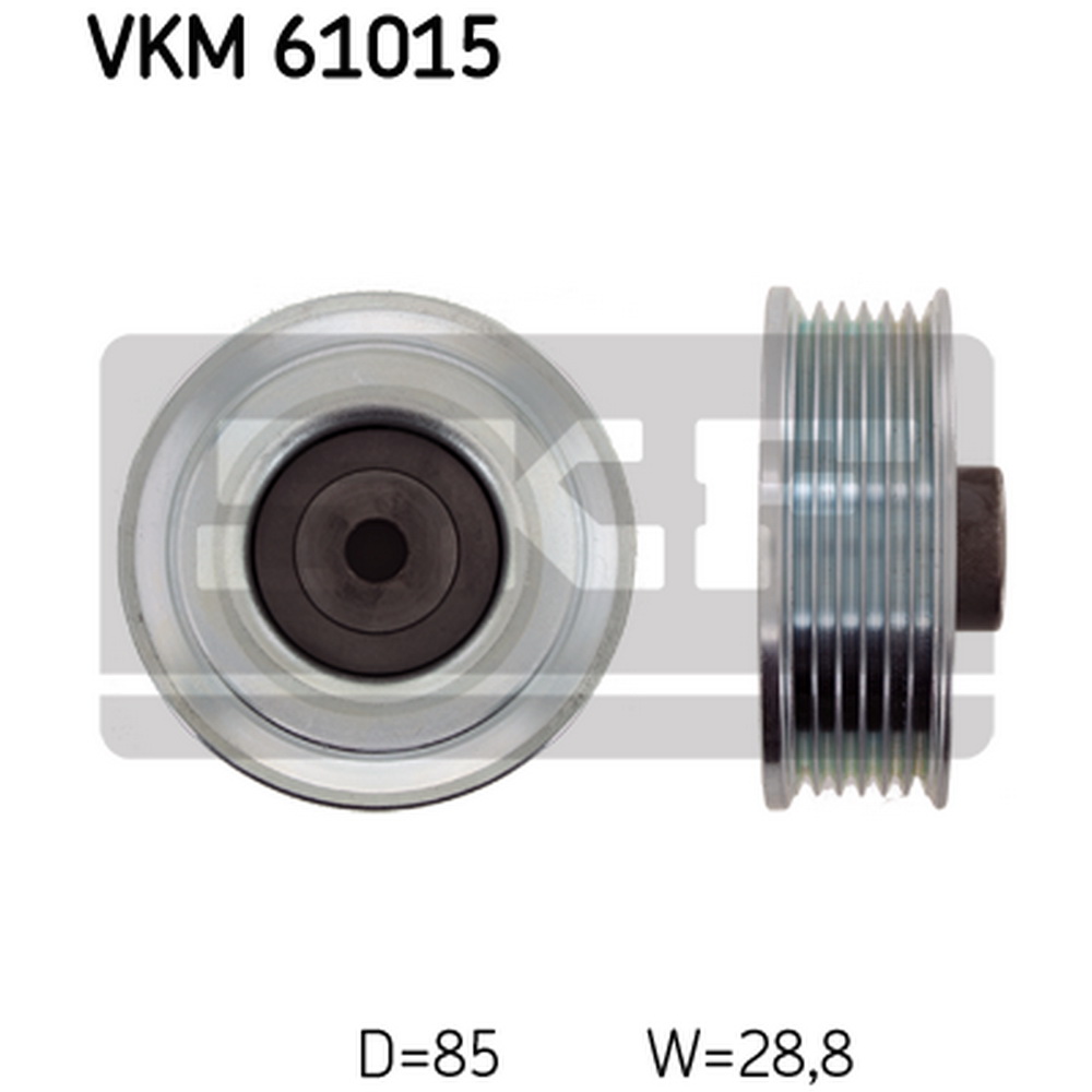 Ролик натяжителя приводного ремня SKF VKM 61015