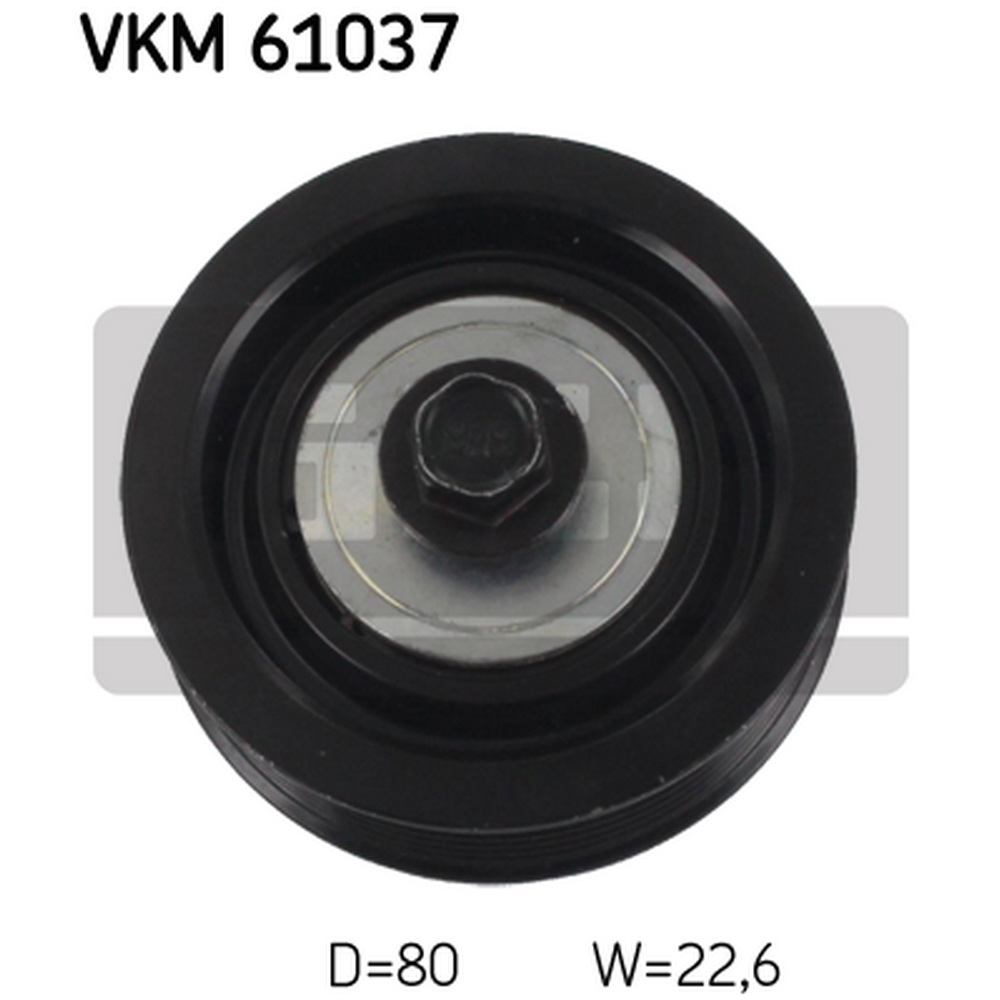 Ролик натяжителя приводного ремня SKF VKM 61037