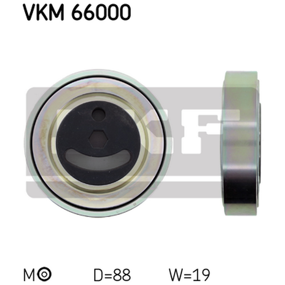 Ролик натяжителя приводного ремня SKF VKM 66000