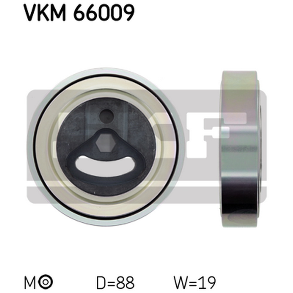 Ролик натяжной приводного ремня SKF VKM 66009