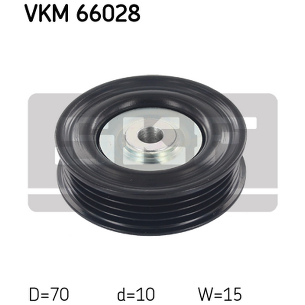 Ролик натяжной ремня кондиционера SKF VKM 66028