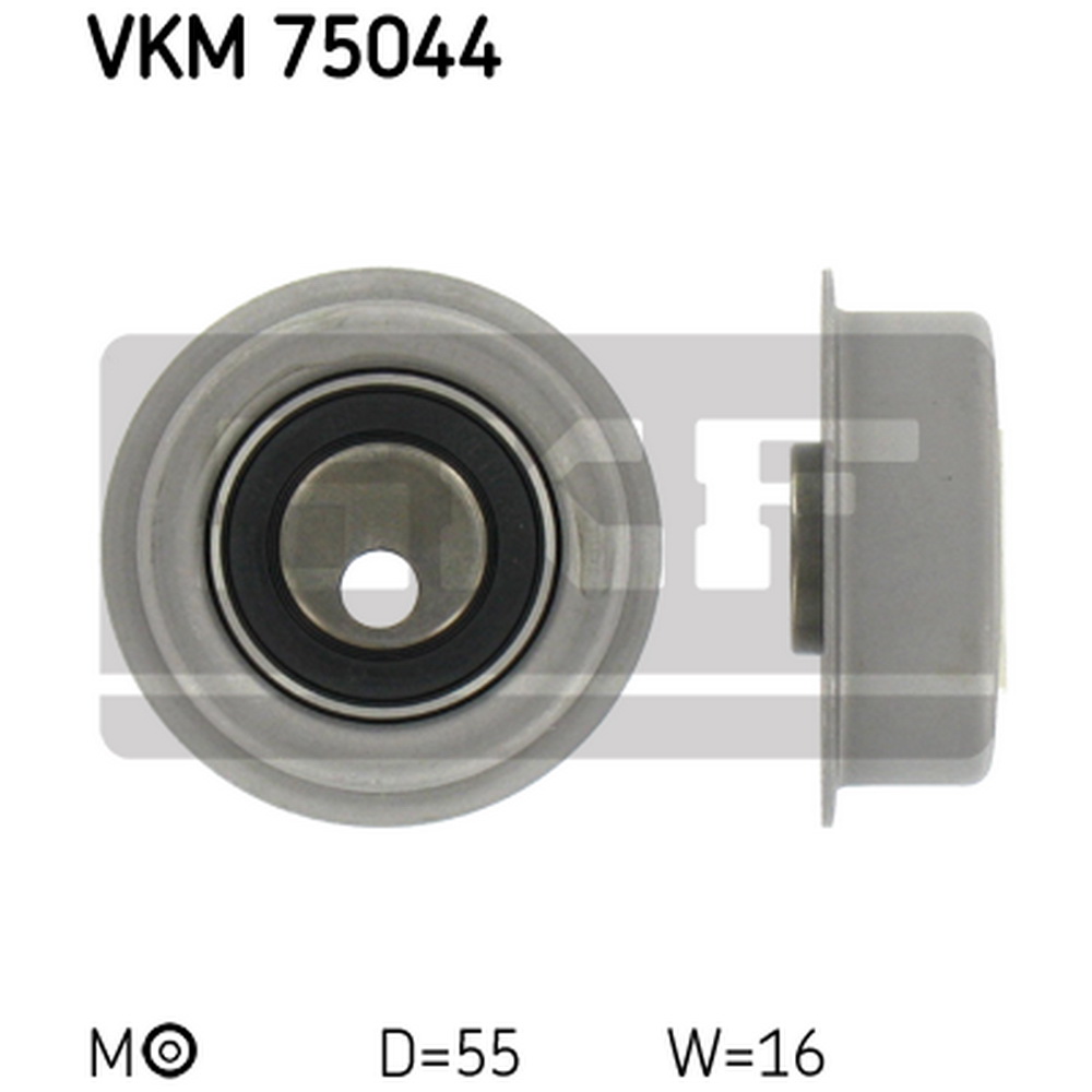 Ролик натяжной ремня SKF VKM 75044