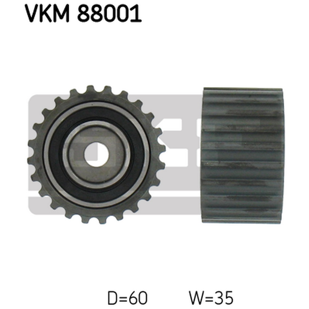 Ролик направляющий ремня ГРМ SKF VKM 88001