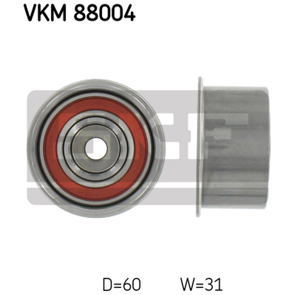 Ролик обводной ремня ГРМ SKF VKM 88004