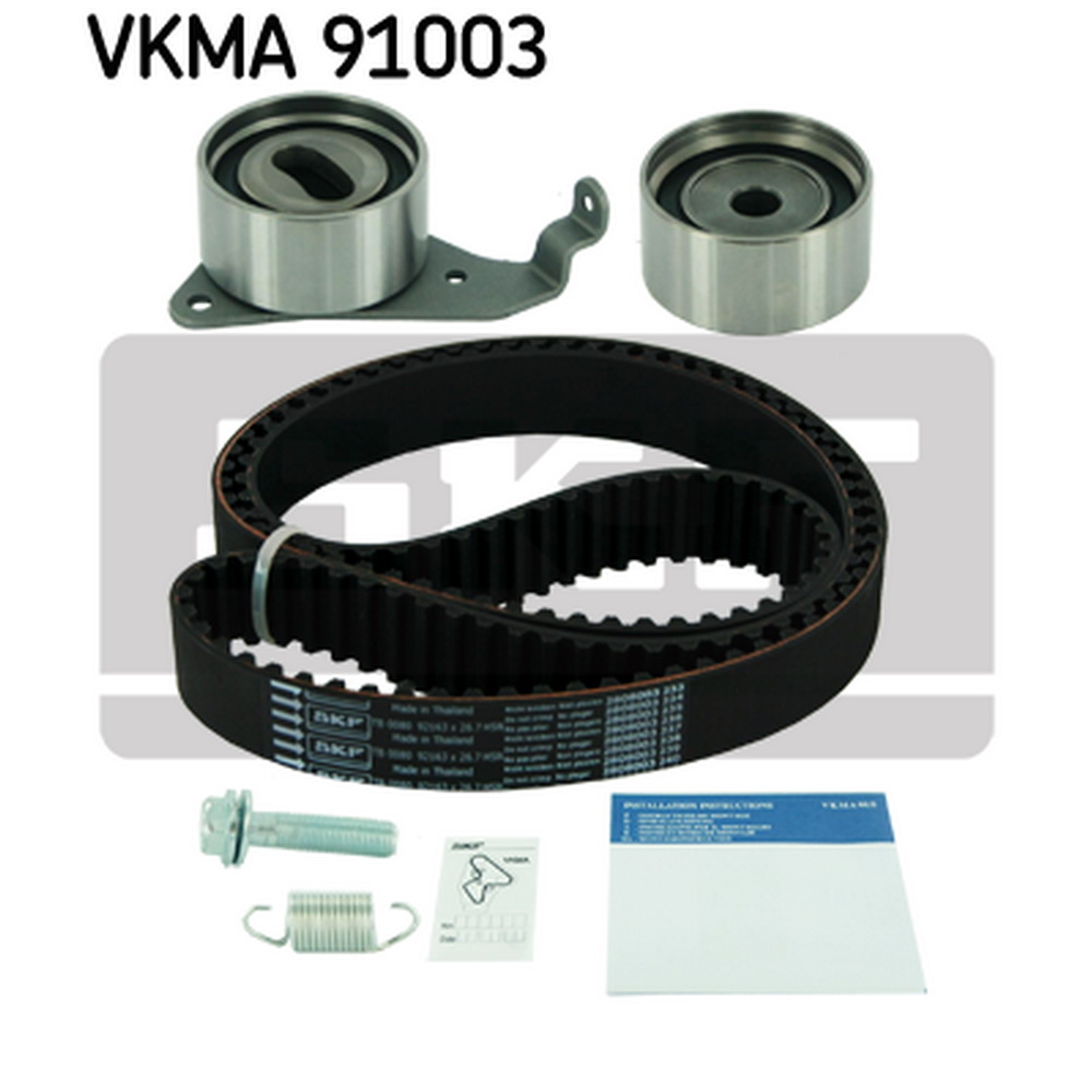 Ремкомплект ГРМ (Ремень+2ролика) SKF VKMA 91003