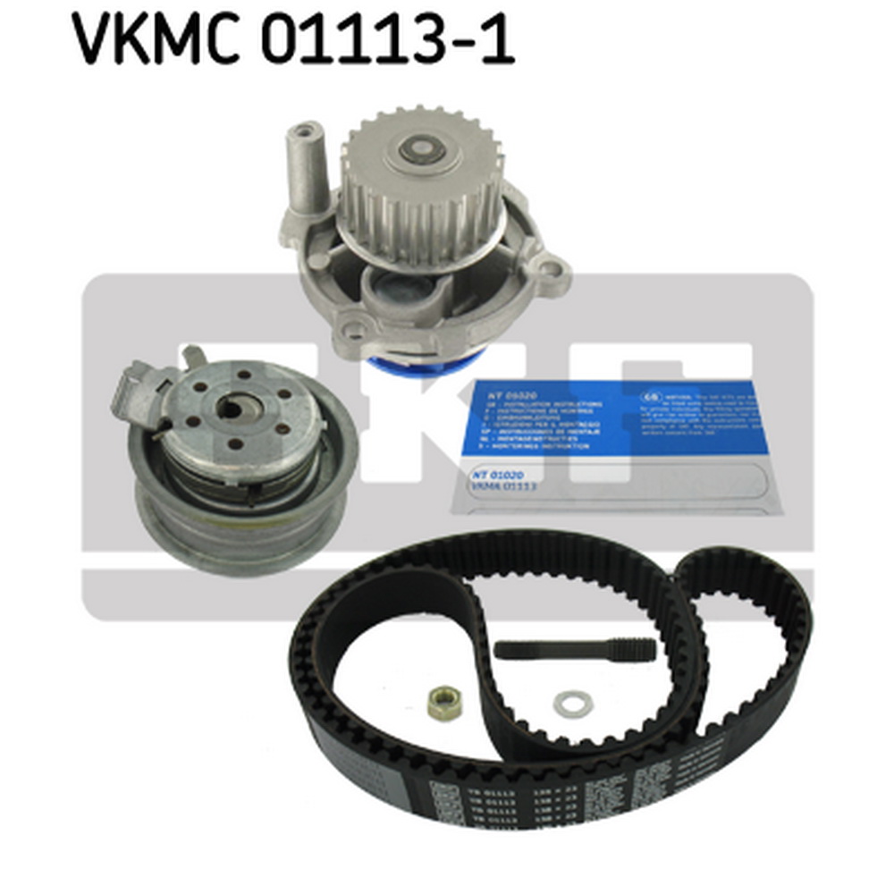 Ремкомплект ГРМ (с водяным насосом) AD VW SEAT 1.6-2.0 SKF VKMC 01113-1