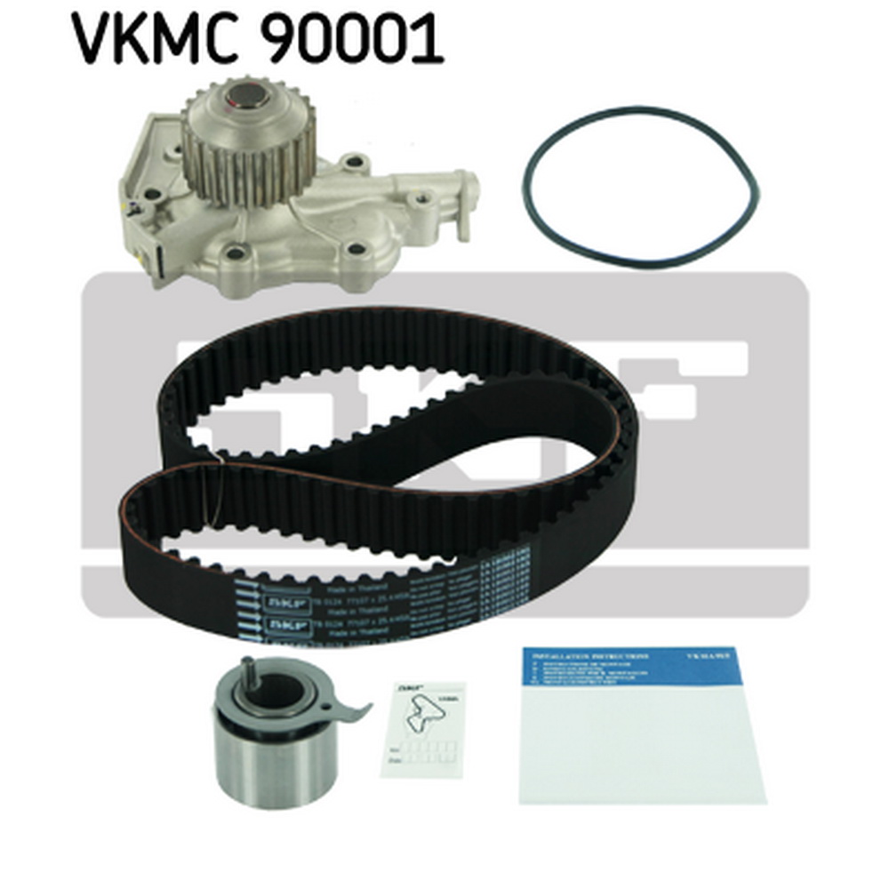 Ремкомплект ГРМ (с водяным насосом) GM Matiz/Spark II 05-> mot.0,8L SKF VKMC 90001