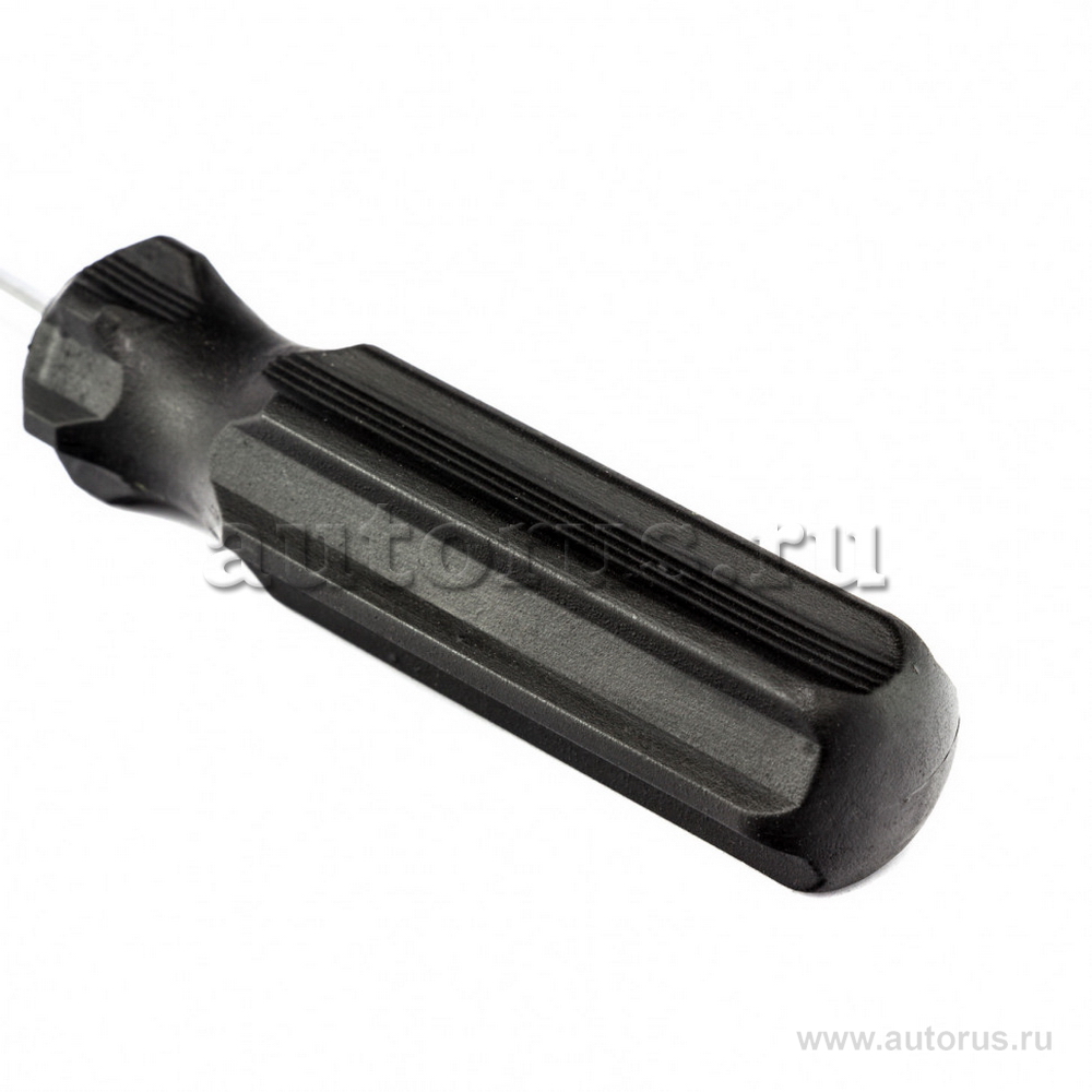 Отвертка SL4x75мм, углеродистая сталь, черная пластиковая рукоятка SPARTA 13203