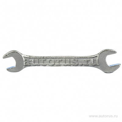 Ключ рожковый, 10x11 мм, хромированный SPARTA 144395