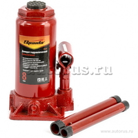 Домкрат гидравлический бутылочный, 8 т, h подъема 200-385 мм SPARTA 50324