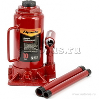 Домкрат гидравлический бутылочный, 10 т, h подъема 200-385 мм SPARTA 50325